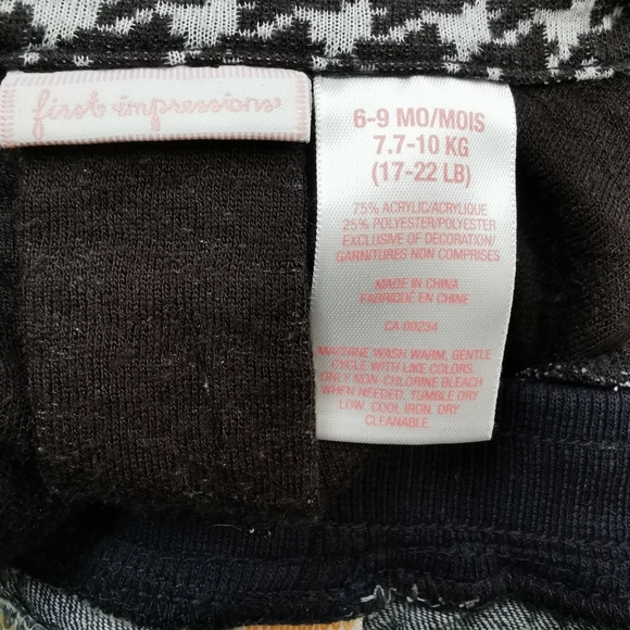 9/12 MONTHS Gymboree & First Impressions Mix & Match Fall Outfit EUC - Picture 3 of 4